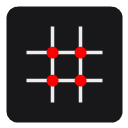 Rule of Thirds Grid Icon